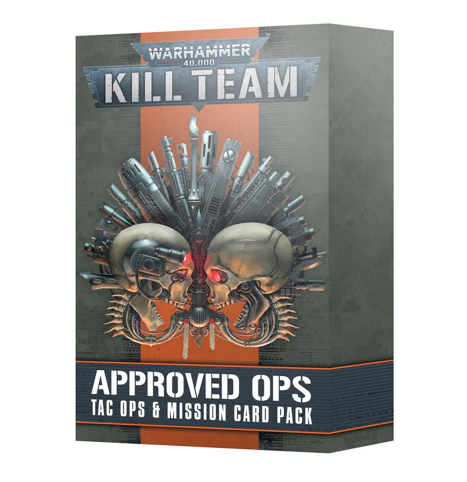 KILL TEAM: APPROVED OPS – TAC OPS & MISSION CARD PACK | Grognard Games