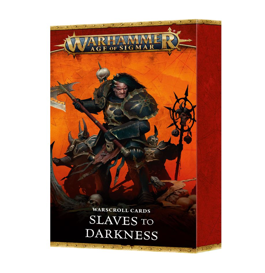 Warscroll Cards: Slaves to Darkness (Pre-order releases 12/07) | Grognard Games