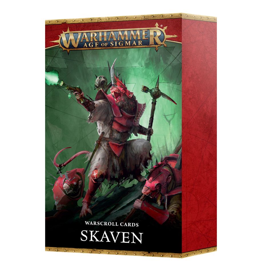 WARSCROLL CARDS: SKAVEN | Grognard Games