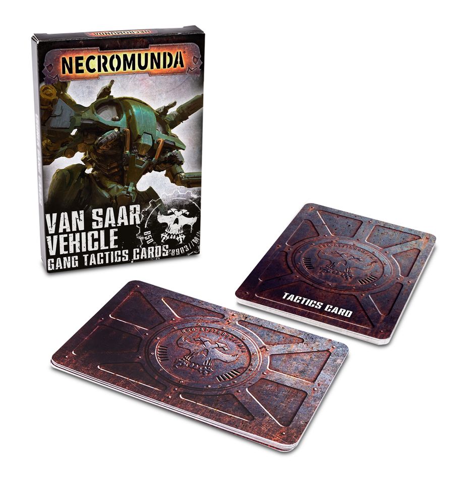 VAN SAAR VEHICLE GANG TACTICS CARDS | Grognard Games