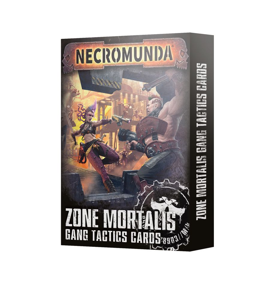 NECROMUNDA: ZONE MORTALIS GANG TACTICS CARDS (preorder) | Grognard Games