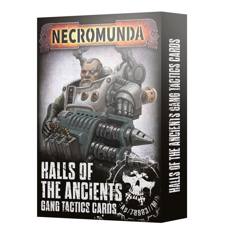 NECROMUNDA: HALLS OF THE ANCIENTS TACTICS CARDS (Pre-order) | Grognard Games