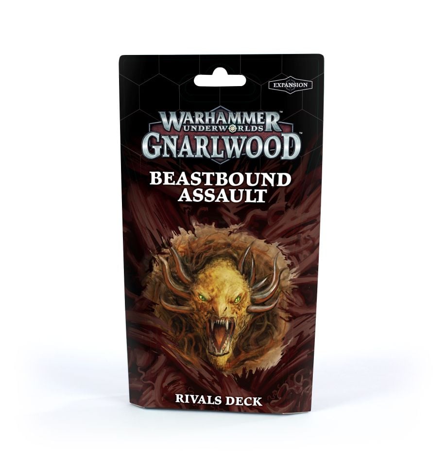Warhammer Underworlds: Gnarlwood – Beastbound Assault Rivals Deck | Grognard Games