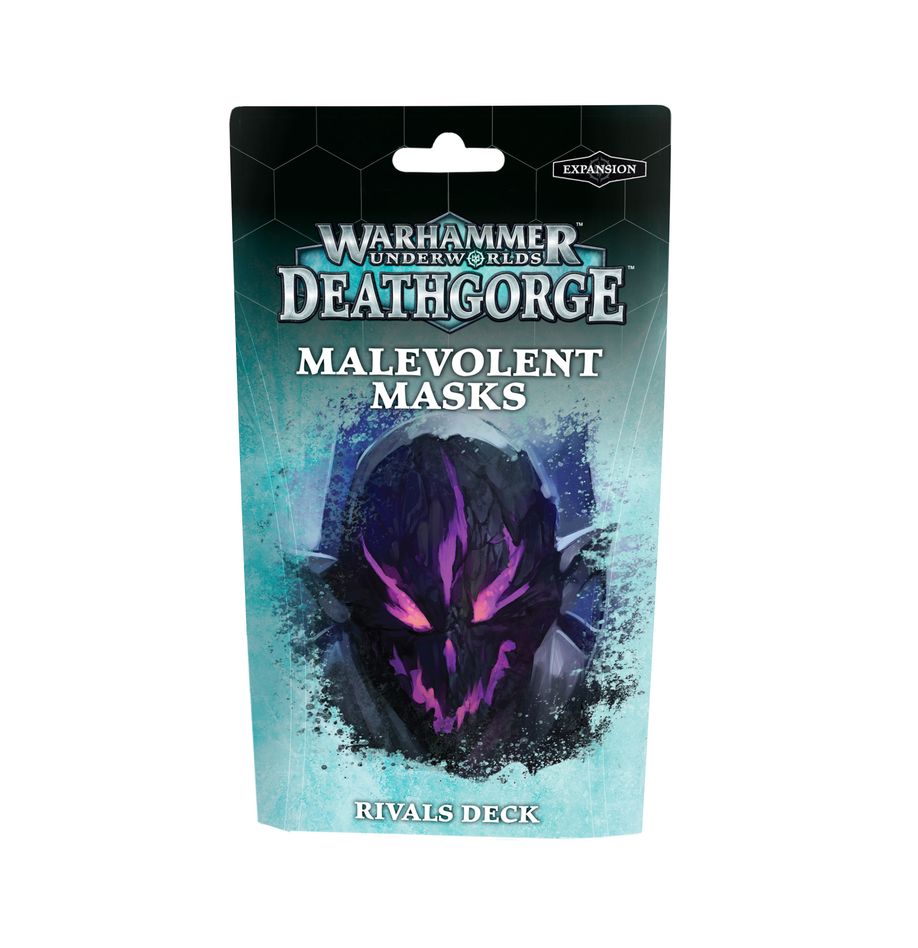 WARHAMMER UNDERWORLDS: DEATHGORGE – MALEVOLENT MASKS RIVALS DECK | Grognard Games
