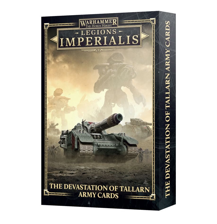 Legions Imperialis: The Devastation of Tallarn Army Cards | Grognard Games