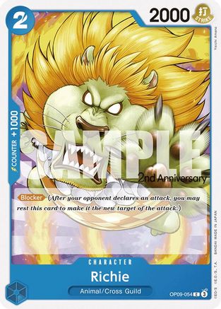 Richie (OP09-054) - Emperors in the New World: 2nd Anniversary Tournament Cards | Grognard Games