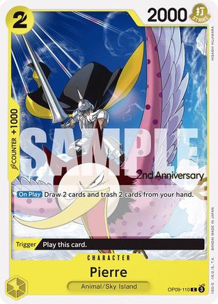 Pierre (OP09-110) - Emperors in the New World: 2nd Anniversary Tournament Cards | Grognard Games