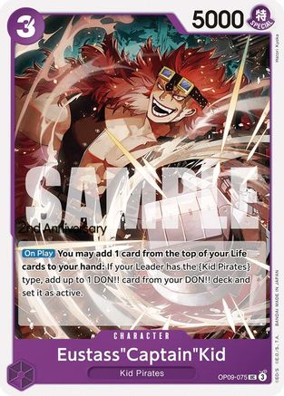 Eustass"Captain"Kid (OP09-075) - Emperors in the New World: 2nd Anniversary Tournament Cards | Grognard Games