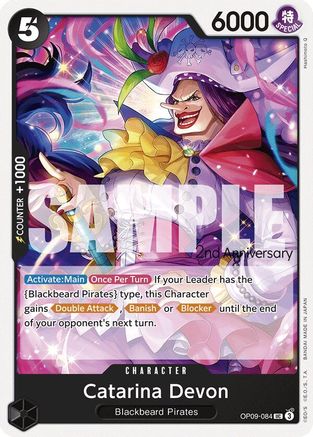 Catarina Devon (OP09-084) - Emperors in the New World: 2nd Anniversary Tournament Cards | Grognard Games