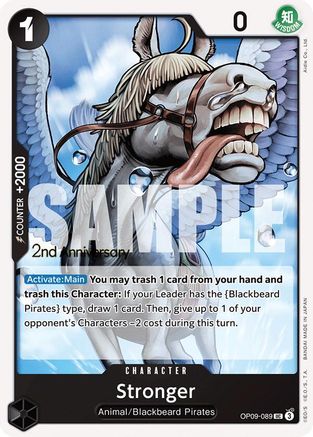 Stronger (OP09-089) - Emperors in the New World: 2nd Anniversary Tournament Cards | Grognard Games