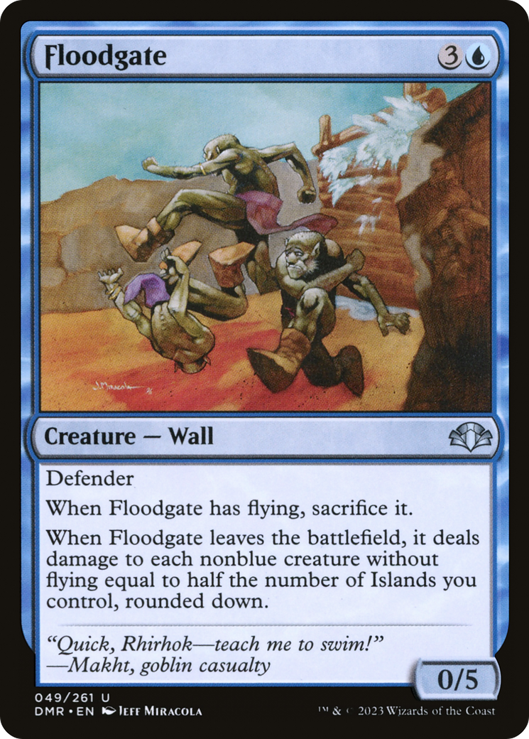 Floodgate [Dominaria Remastered] | Grognard Games