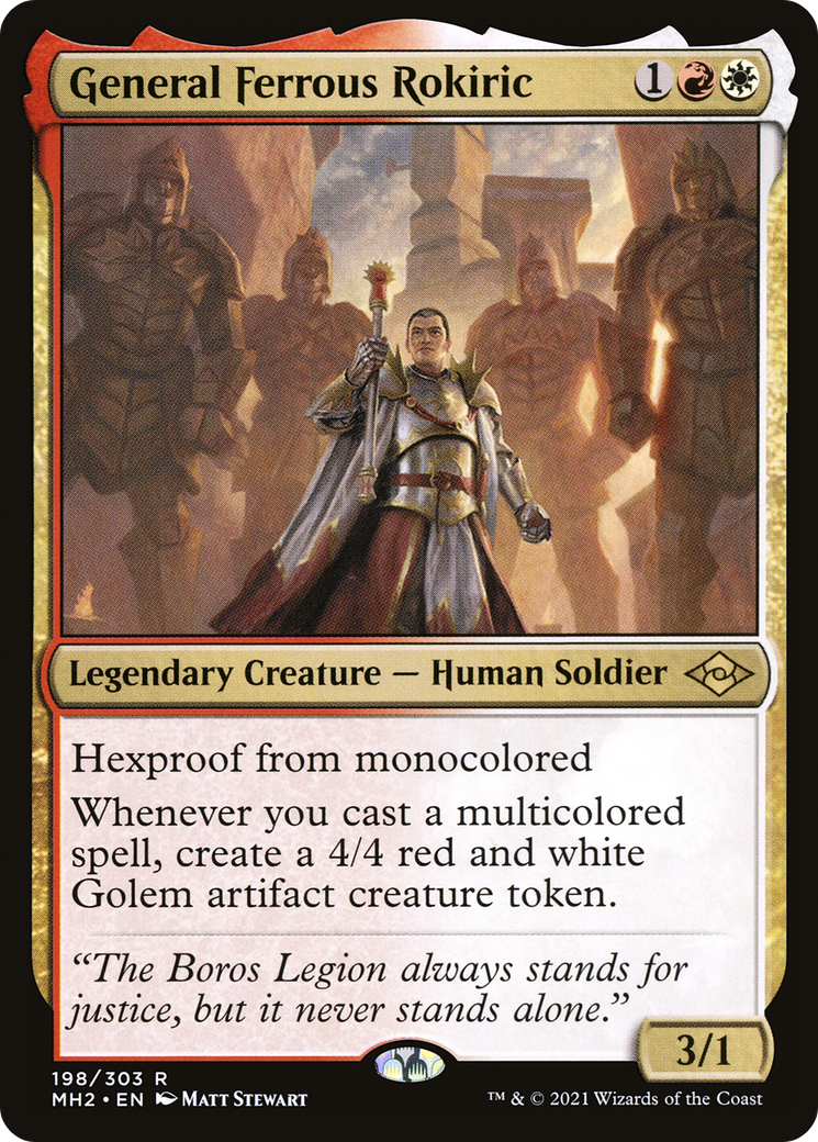 General Ferrous Rokiric [Modern Horizons 2] | Grognard Games