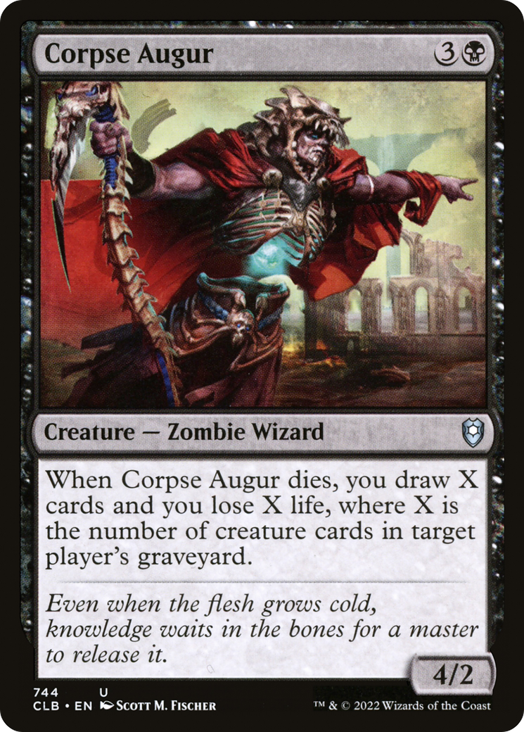 Corpse Augur [Commander Legends: Battle for Baldur's Gate] | Grognard Games