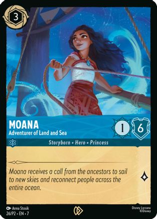 Moana - Adventurer of Land and Sea (26) [Promo Cards] | Grognard Games
