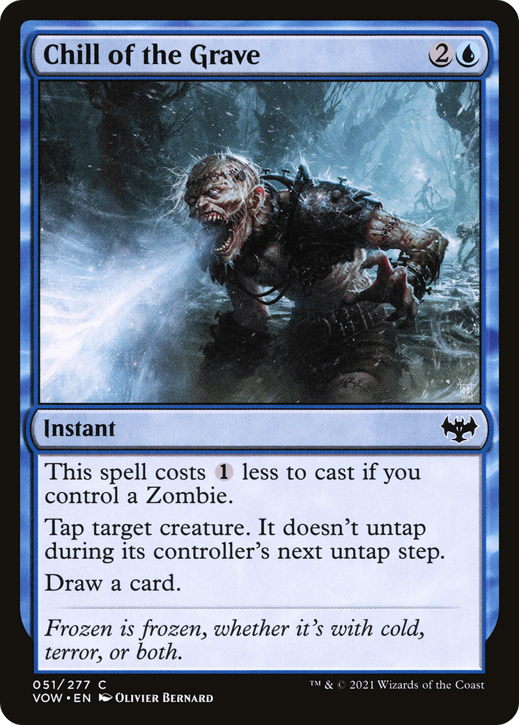 Chill of the Grave [Innistrad: Crimson Vow] | Grognard Games