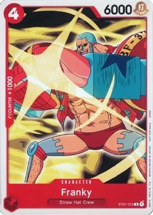 Franky (010) (ST01-010) - One Piece Demo Deck Cards | Grognard Games