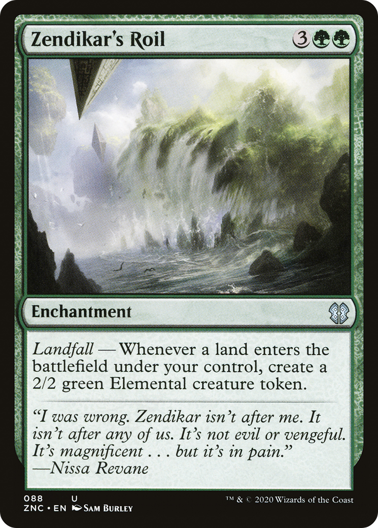 Zendikar's Roil [Zendikar Rising Commander] | Grognard Games