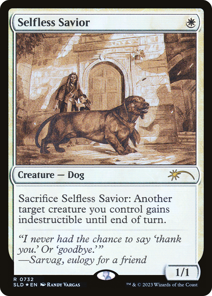 Selfless Savior (Sketch) [Secret Lair Drop Promos] | Grognard Games