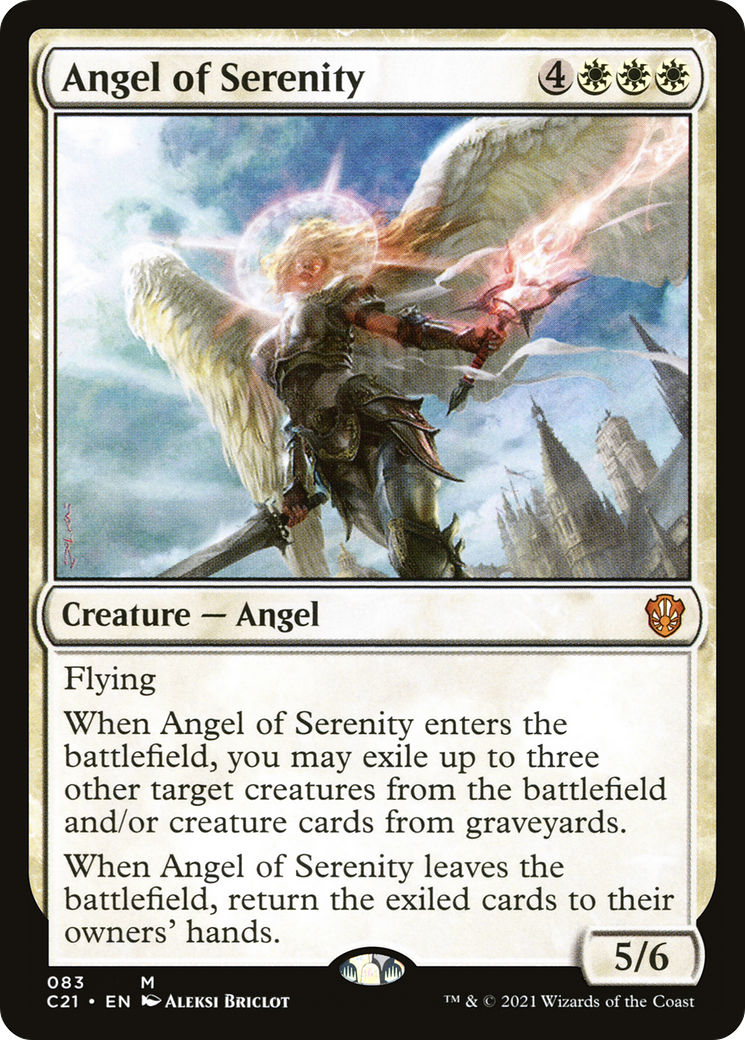 Angel of Serenity [Commander 2021] | Grognard Games