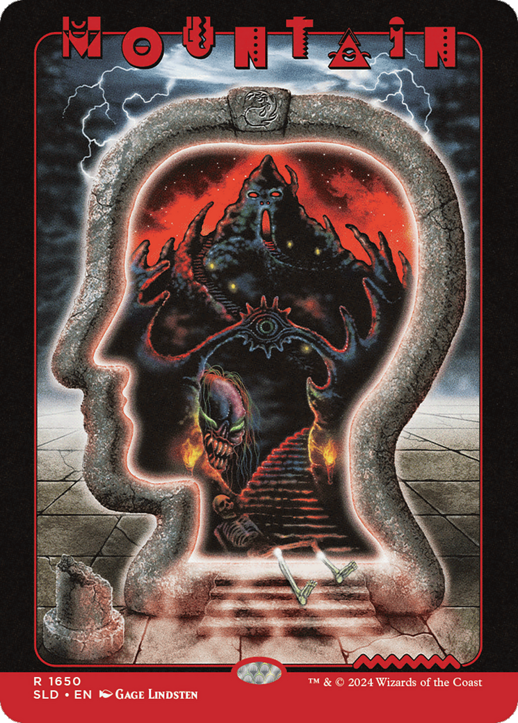 Mountain (SLD-1650) - Secret Lair Drop Foil | Grognard Games