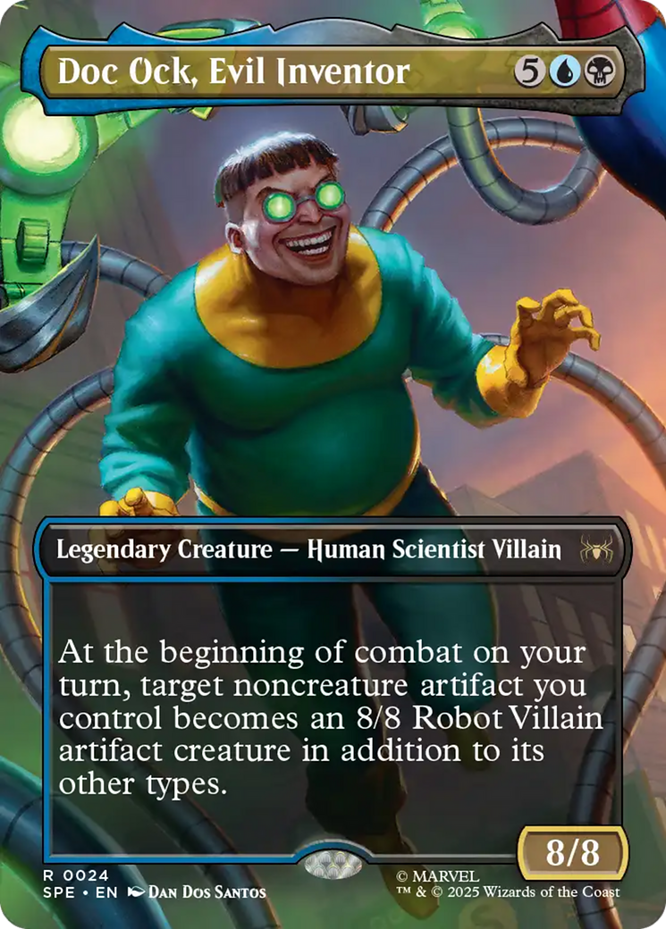 Doc Ock, Evil Inventor (Borderless) [Marvel's Spider-Man: Eternal-Legal] | Grognard Games