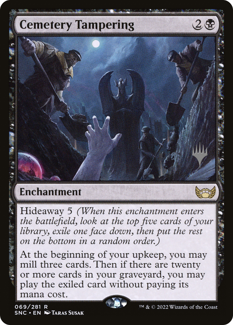 Cemetery Tampering (Promo Pack) [Streets of New Capenna Promos] | Grognard Games