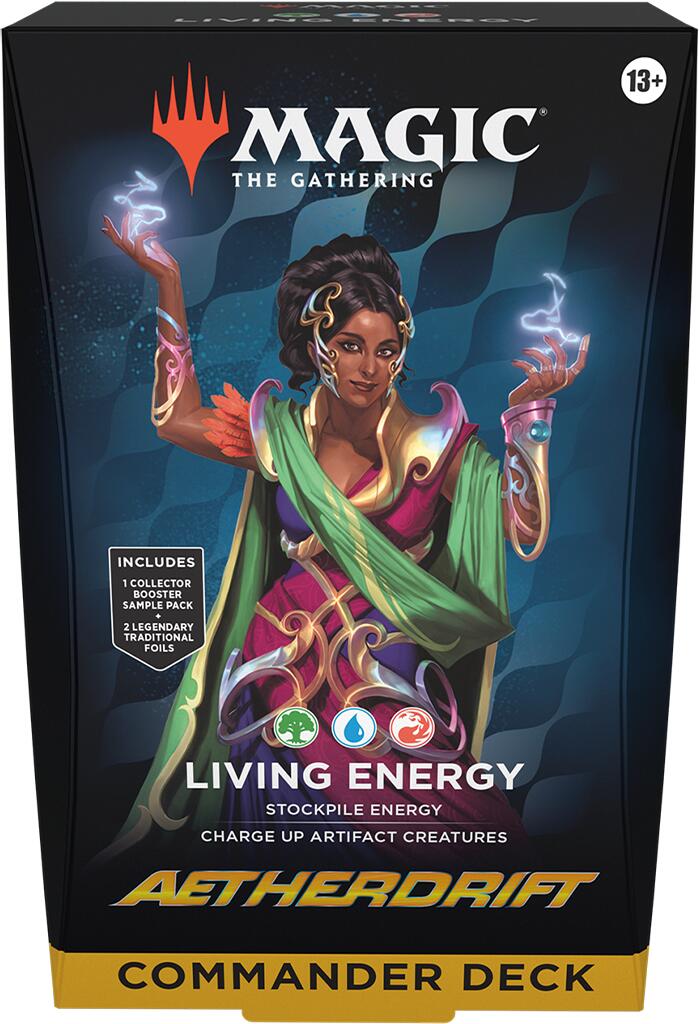 Aetherdrift - Living Energy Commander Deck (Pre-Order) | Grognard Games