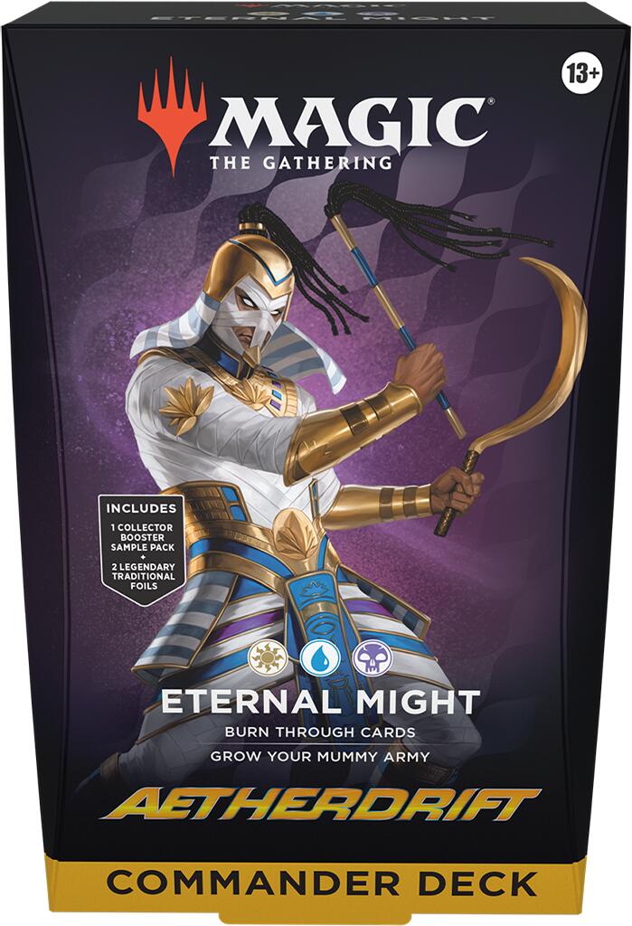 Aetherdrift - Eternal Might Commander Deck (Pre-Order) | Grognard Games