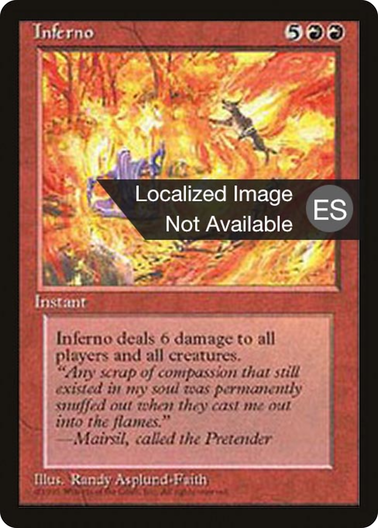 Inferno [Fourth Edition (Foreign Black Border)] | Grognard Games