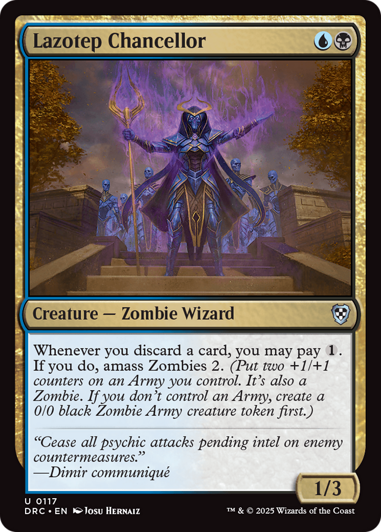 Lazotep Chancellor [Aetherdrift Commander] | Grognard Games