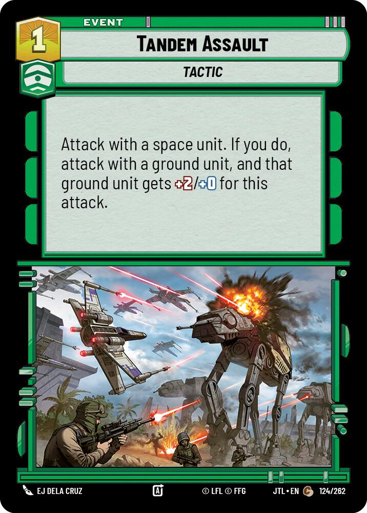 Tandem Assault (124/262) (124/257) [Jump to Lightspeed] | Grognard Games