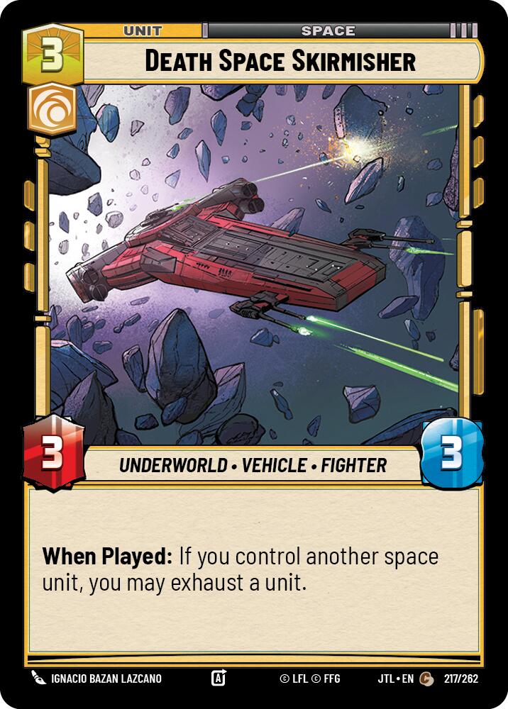 Death Space Skirmisher (217/262) (217/257) [Jump to Lightspeed] | Grognard Games