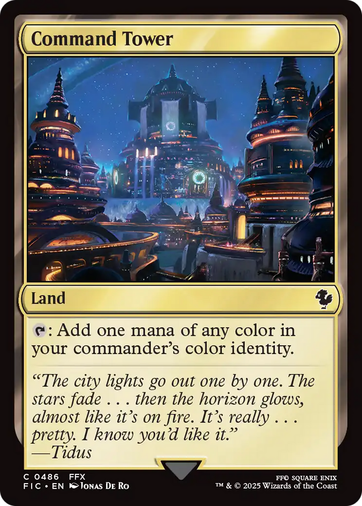 Command Tower (FIC-486) - Commander: FINAL FANTASY | Grognard Games