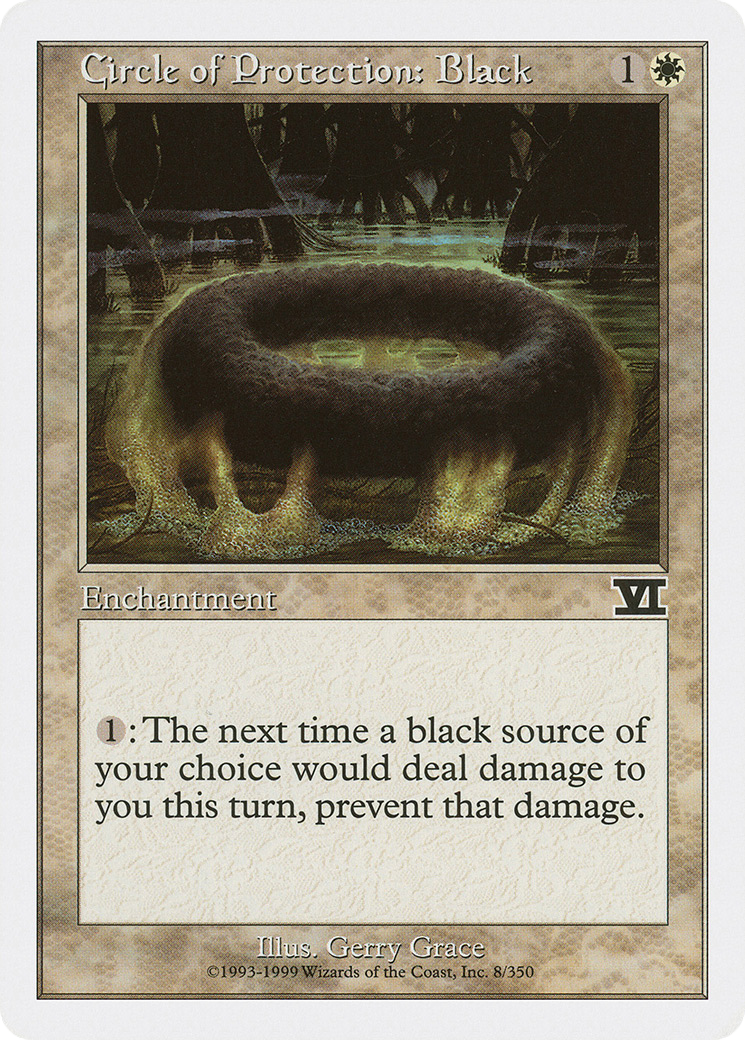 Circle of Protection: Black [Classic Sixth Edition] | Grognard Games