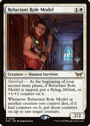 Reluctant Role Model (PPDSK-026) - Promo Pack: Duskmourn: House of Horror | Grognard Games