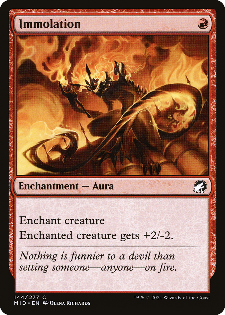 Immolation [Innistrad: Midnight Hunt] | Grognard Games