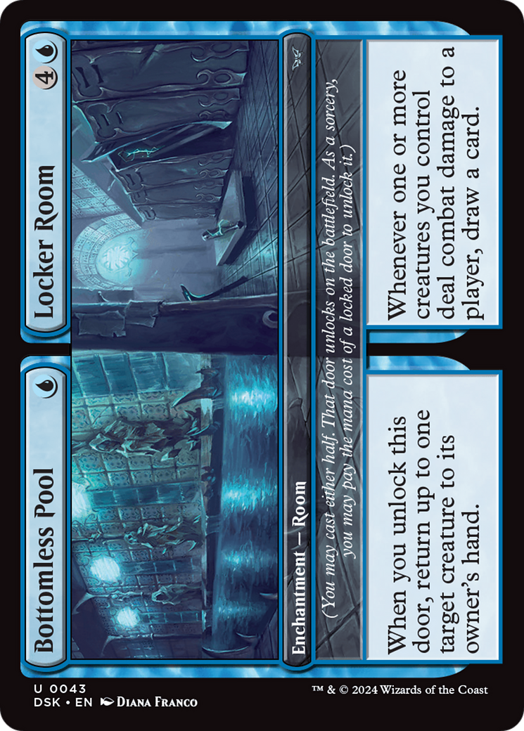 Bottomless Pool // Locker Room [Duskmourn: House of Horror] | Grognard Games