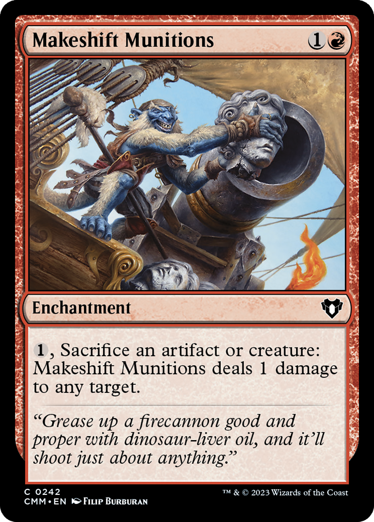 Makeshift Munitions [Commander Masters] | Grognard Games