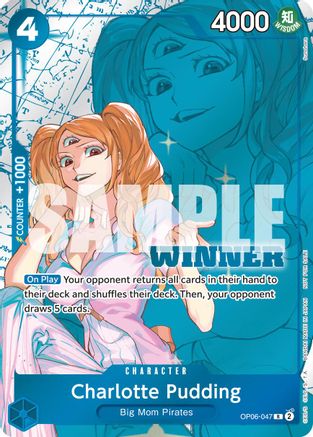 Charlotte Pudding (Winner Pack 2025 Vol. 1) (OP06-047) - One Piece Promotion Cards Foil | Grognard Games