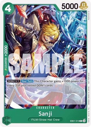 Sanji (Tournament Pack 2025 Vol. 1) (EB01-014) - One Piece Promotion Cards | Grognard Games
