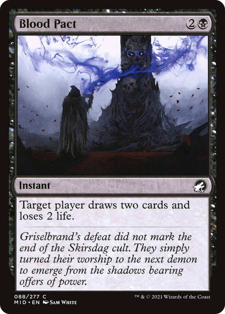 Blood Pact [Innistrad: Midnight Hunt] | Grognard Games