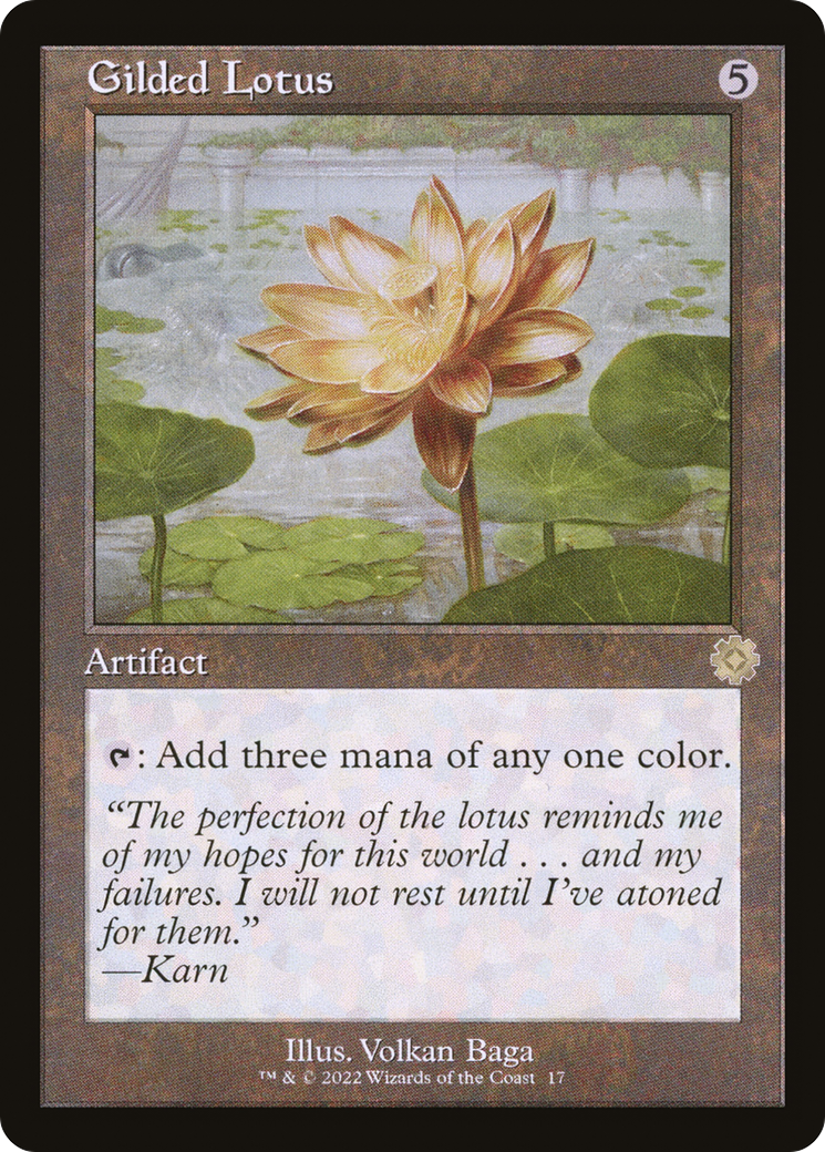 Gilded Lotus (Retro) [The Brothers' War Retro Artifacts] | Grognard Games