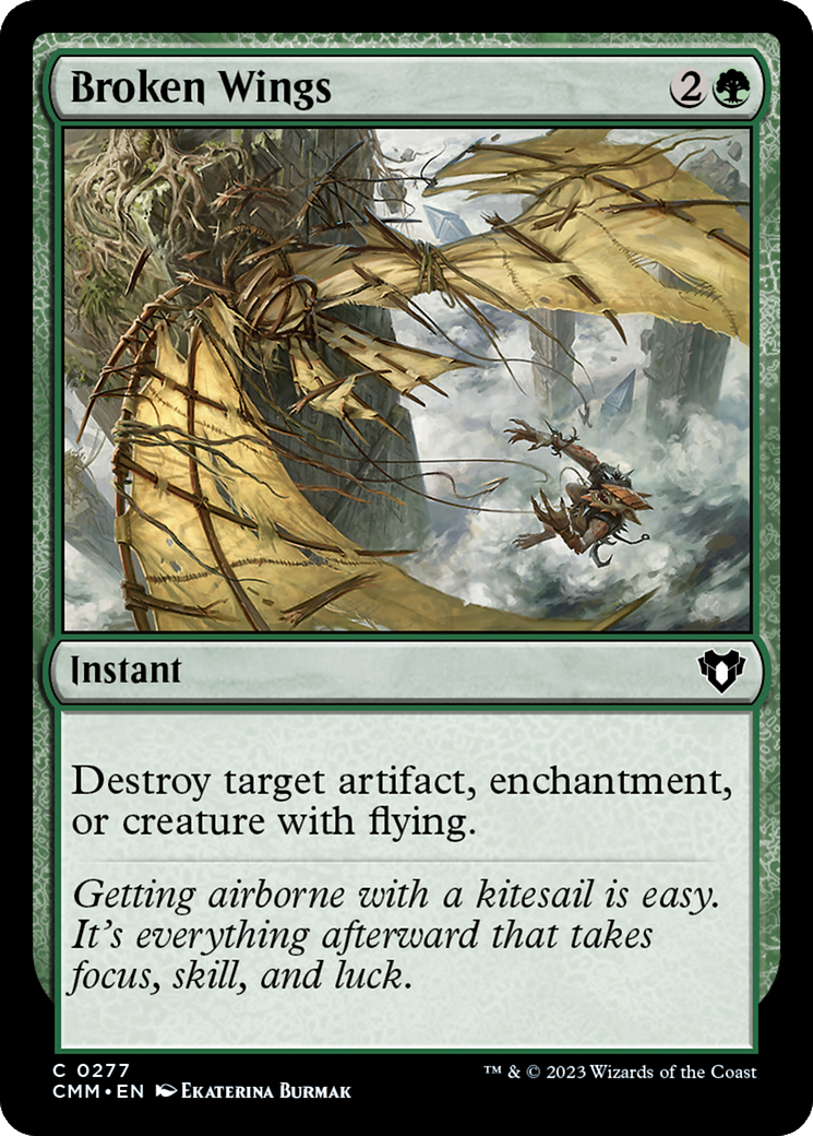 Broken Wings [Commander Masters] | Grognard Games