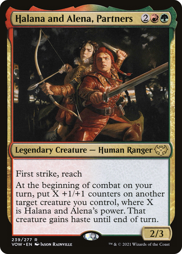 Halana and Alena, Partners [Innistrad: Crimson Vow] | Grognard Games