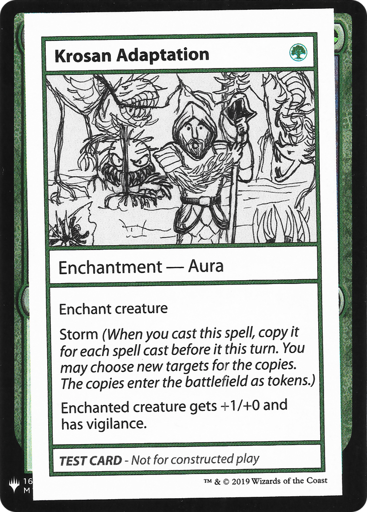 Krosan Adaptation [Mystery Booster Playtest Cards] | Grognard Games