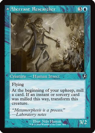 Aberrant Researcher // Perfected Form (Retro Frame) (INR-454) - Innistrad Remastered | Grognard Games