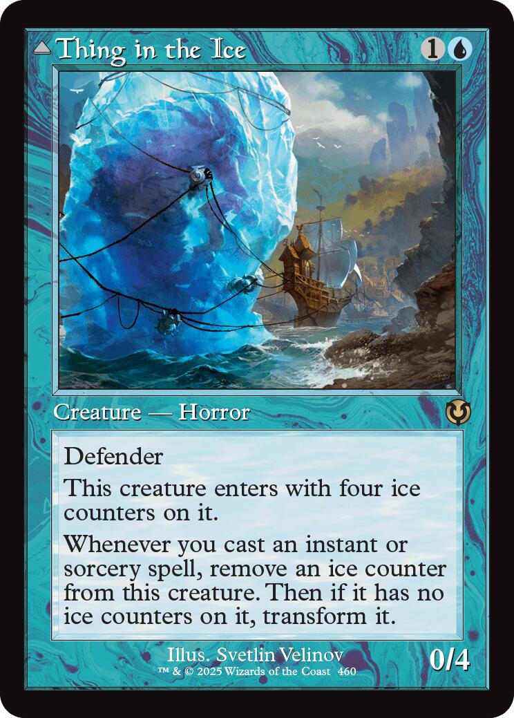 Thing in the Ice // Awoken Horror (Retro Frame) [Innistrad Remastered] | Grognard Games