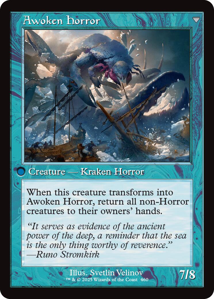 Thing in the Ice // Awoken Horror (Retro Frame) [Innistrad Remastered] | Grognard Games