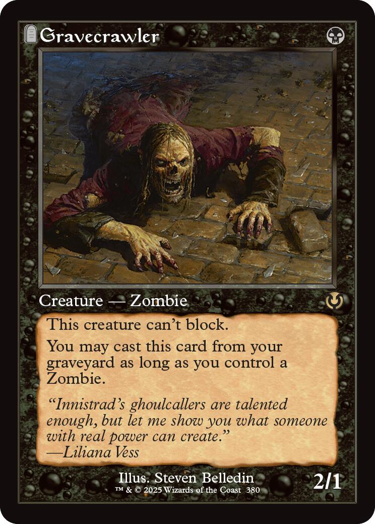 Gravecrawler (Retro Frame) [Innistrad Remastered] | Grognard Games