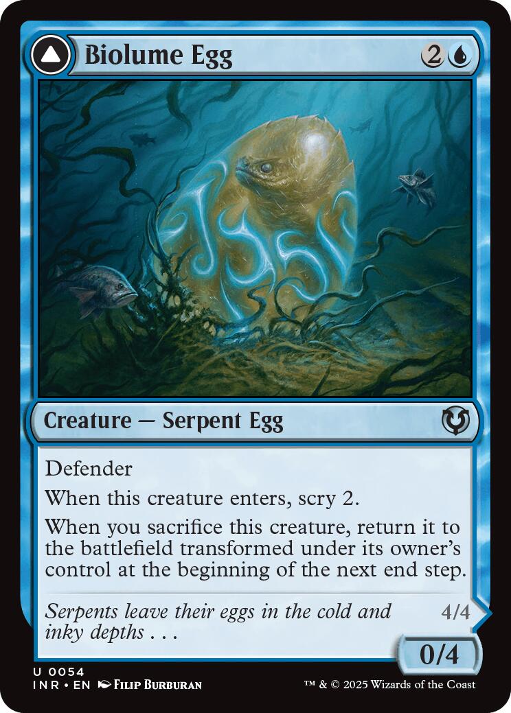 Biolume Egg // Biolume Serpent [Innistrad Remastered] | Grognard Games